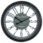 Zegar 68 cm rustykalny ażurowy metal D70 LOFT