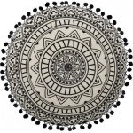 Poduszka dekoracyjna okrągła delhi , boho 40 cm